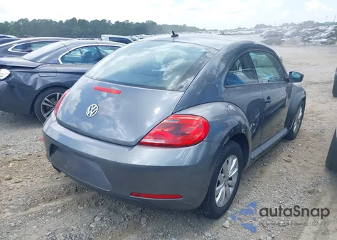 2013 Volkswagen Beetle 2.5L Entry из США, поврежденный, VIN 3VWFP7AT4DM660162